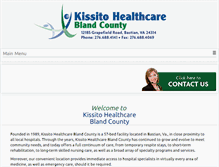 Tablet Screenshot of kissitohealthcarebland.org